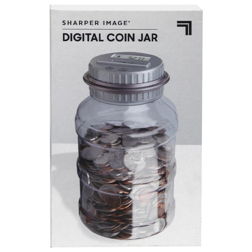 Digital Coin Counting Jar